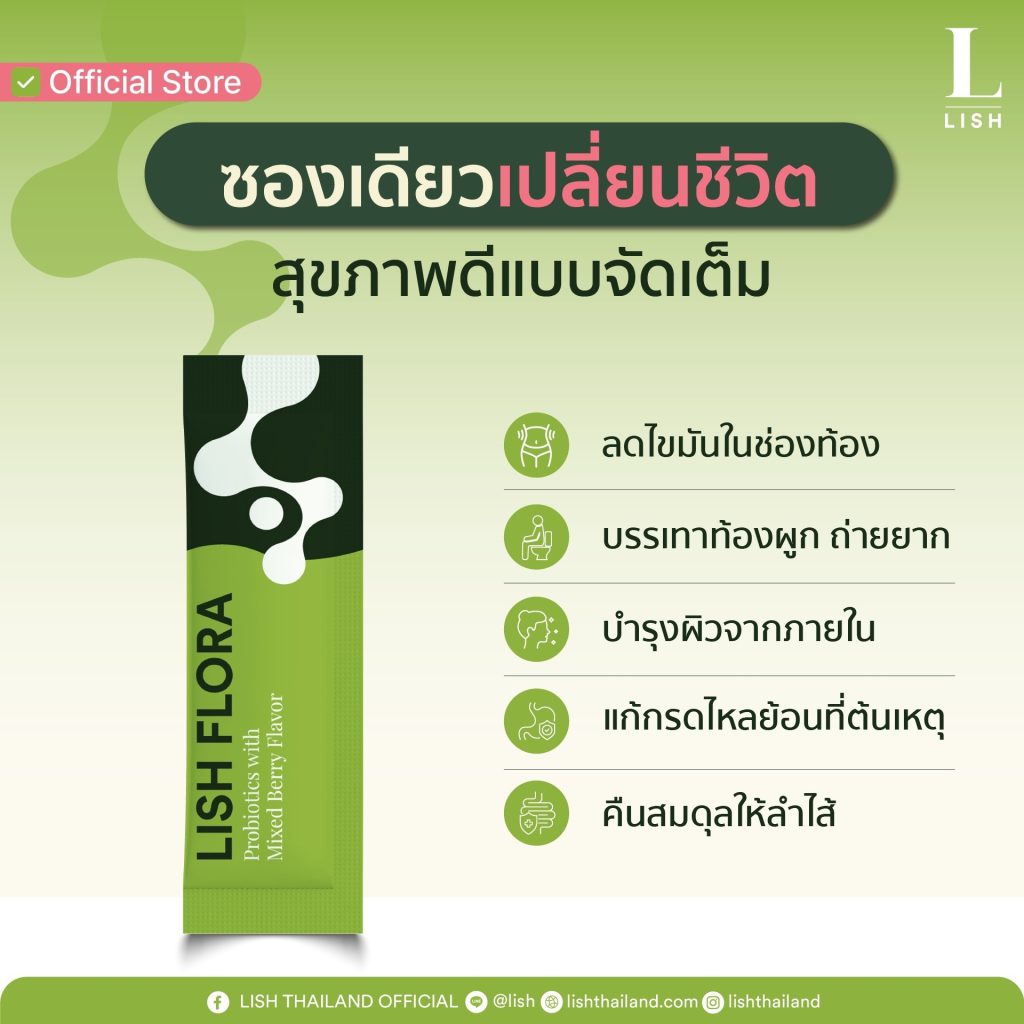 โพรไบโอติกลดน้ำหนัก ลดไขมัน กระชับสัดส่วน